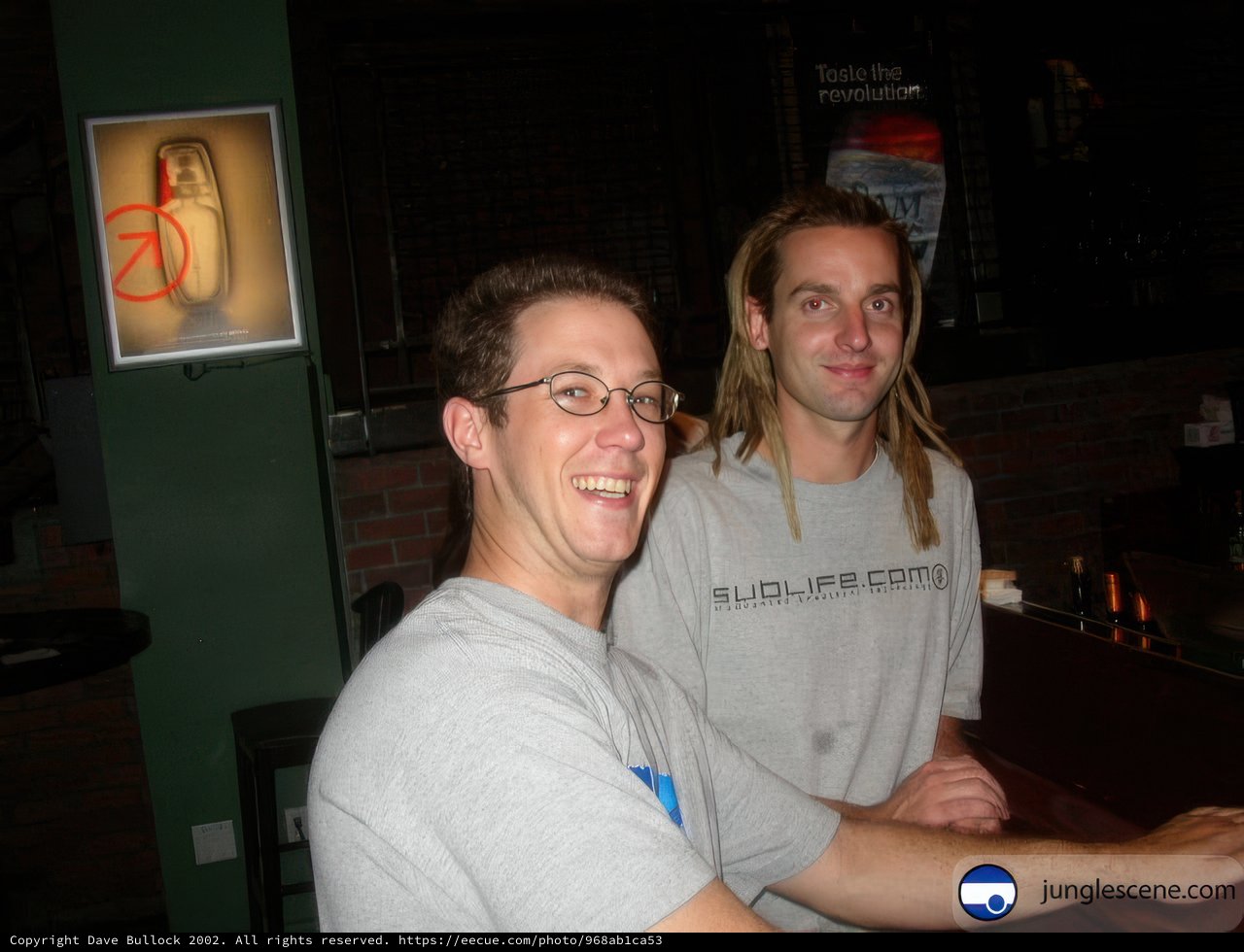 Smiling faces at the pub