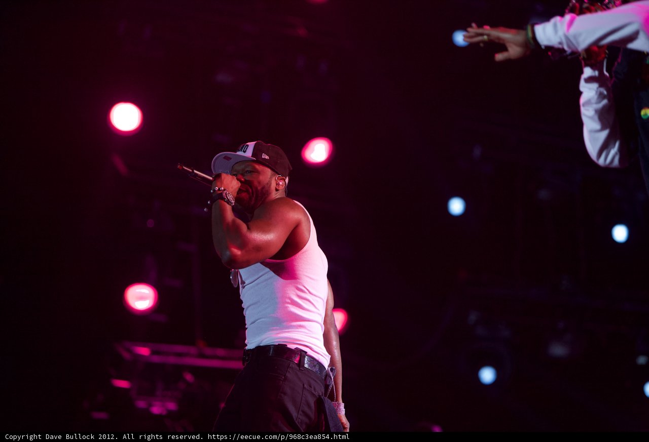 50 Cent Rocks Coachella Crowd