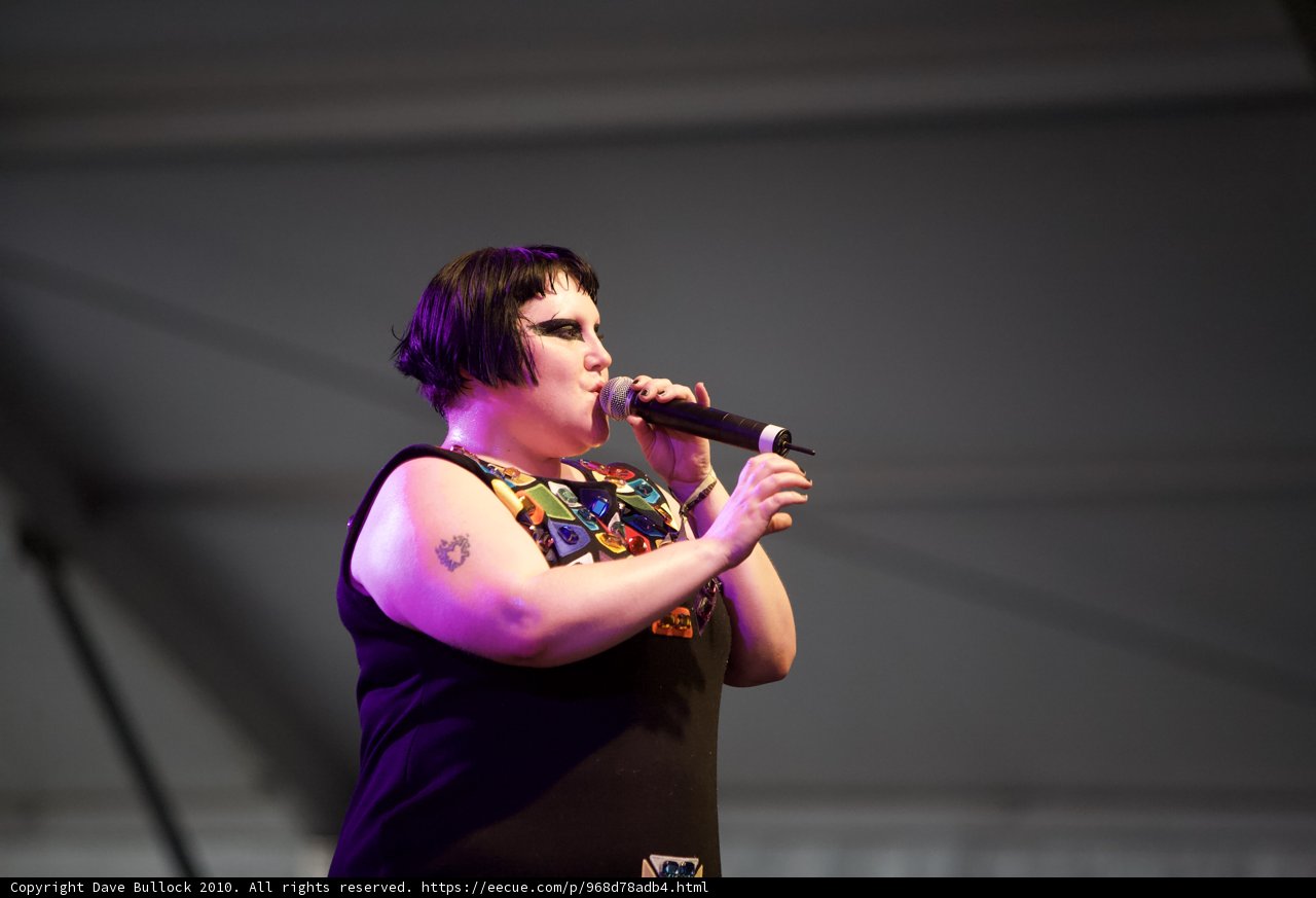 Beth Ditto Rocks Coachella