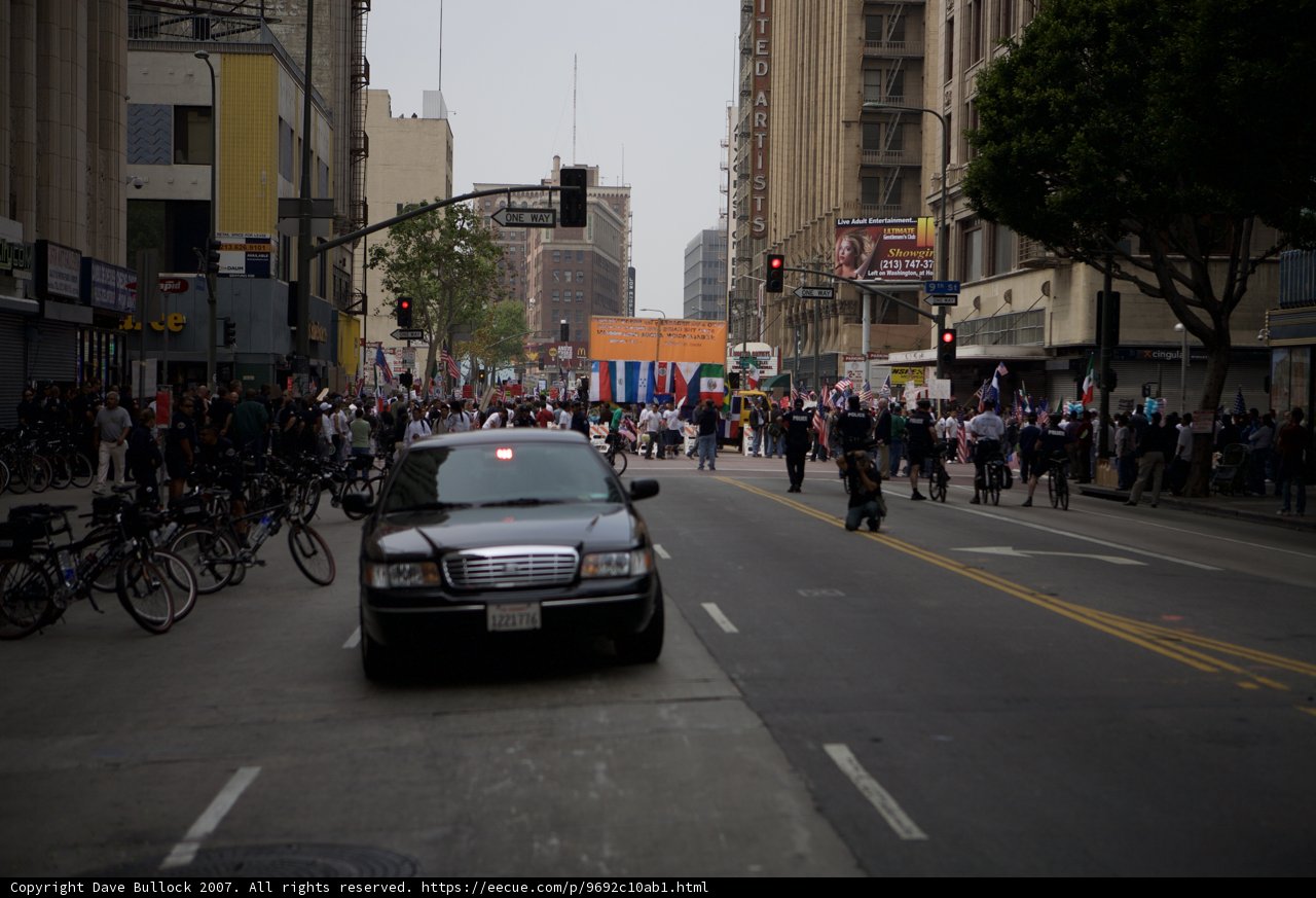 A Car Amongst the Crowd