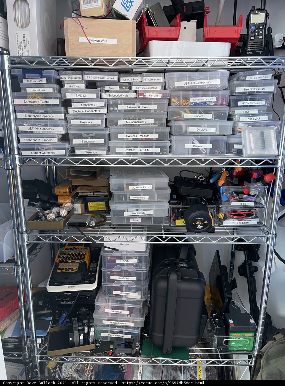 The Tech Packed Shelf
