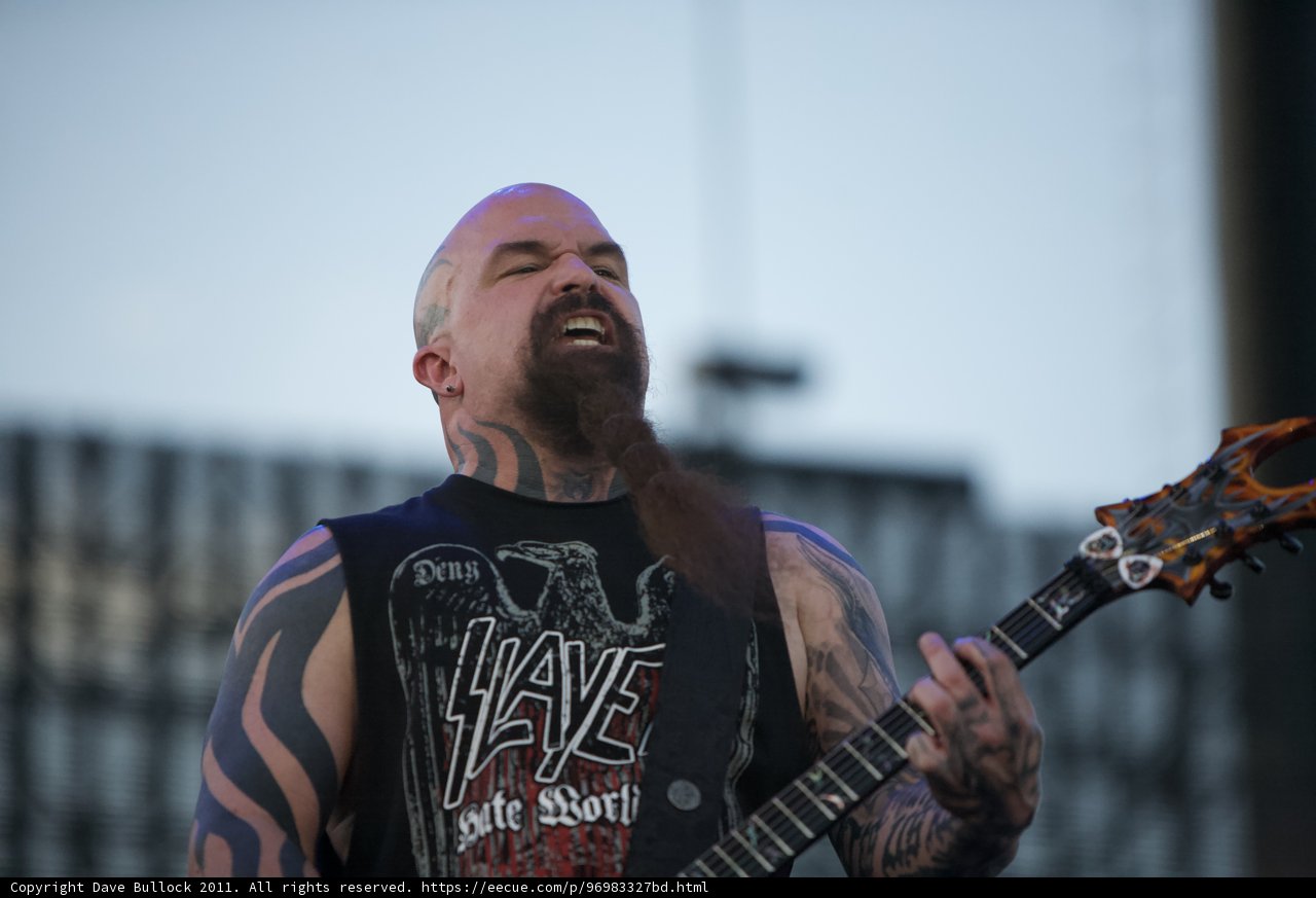 Strings and Skin: Kerry King's Musical Performance