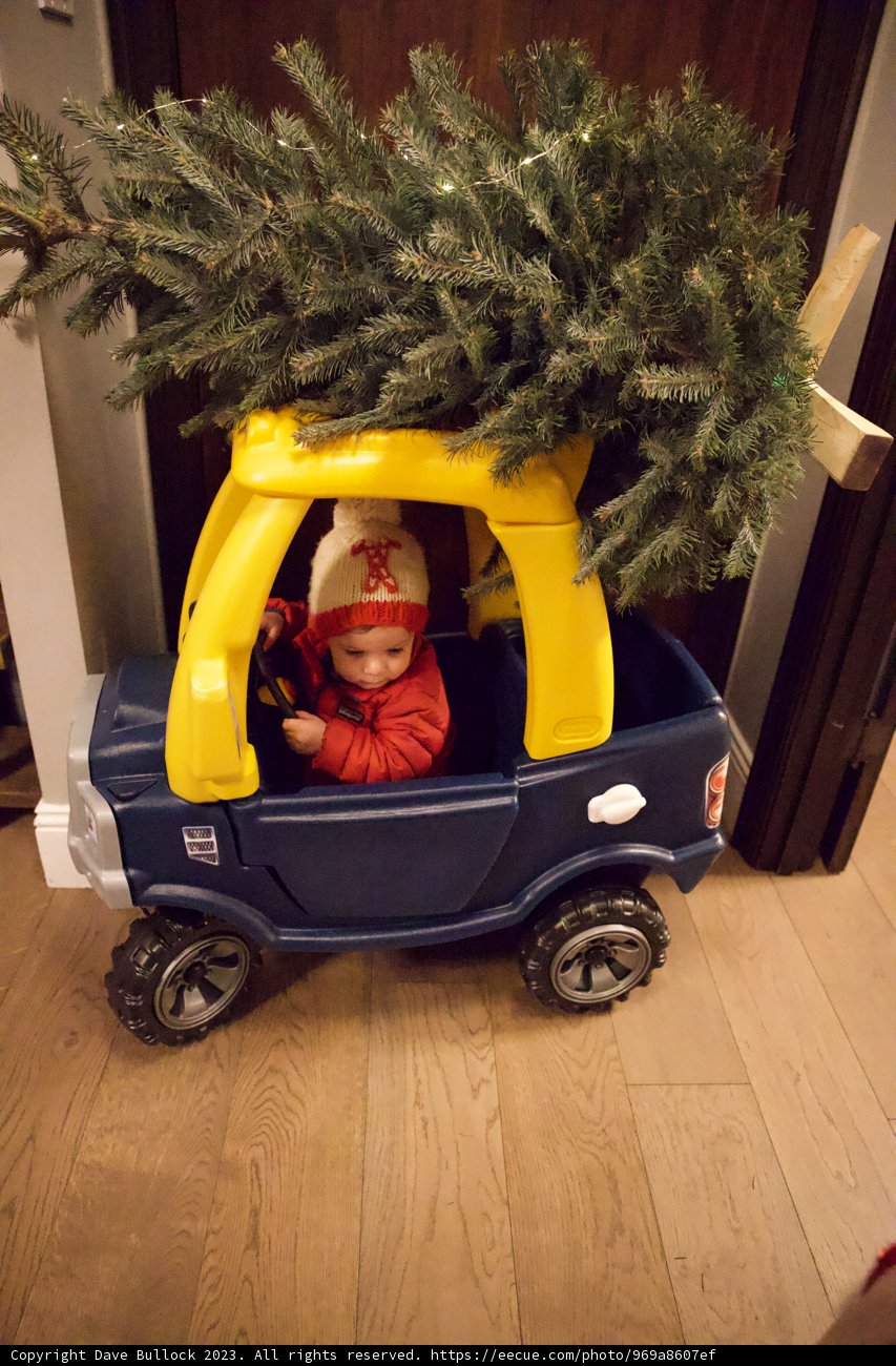 Wesley's First Christmas Drive