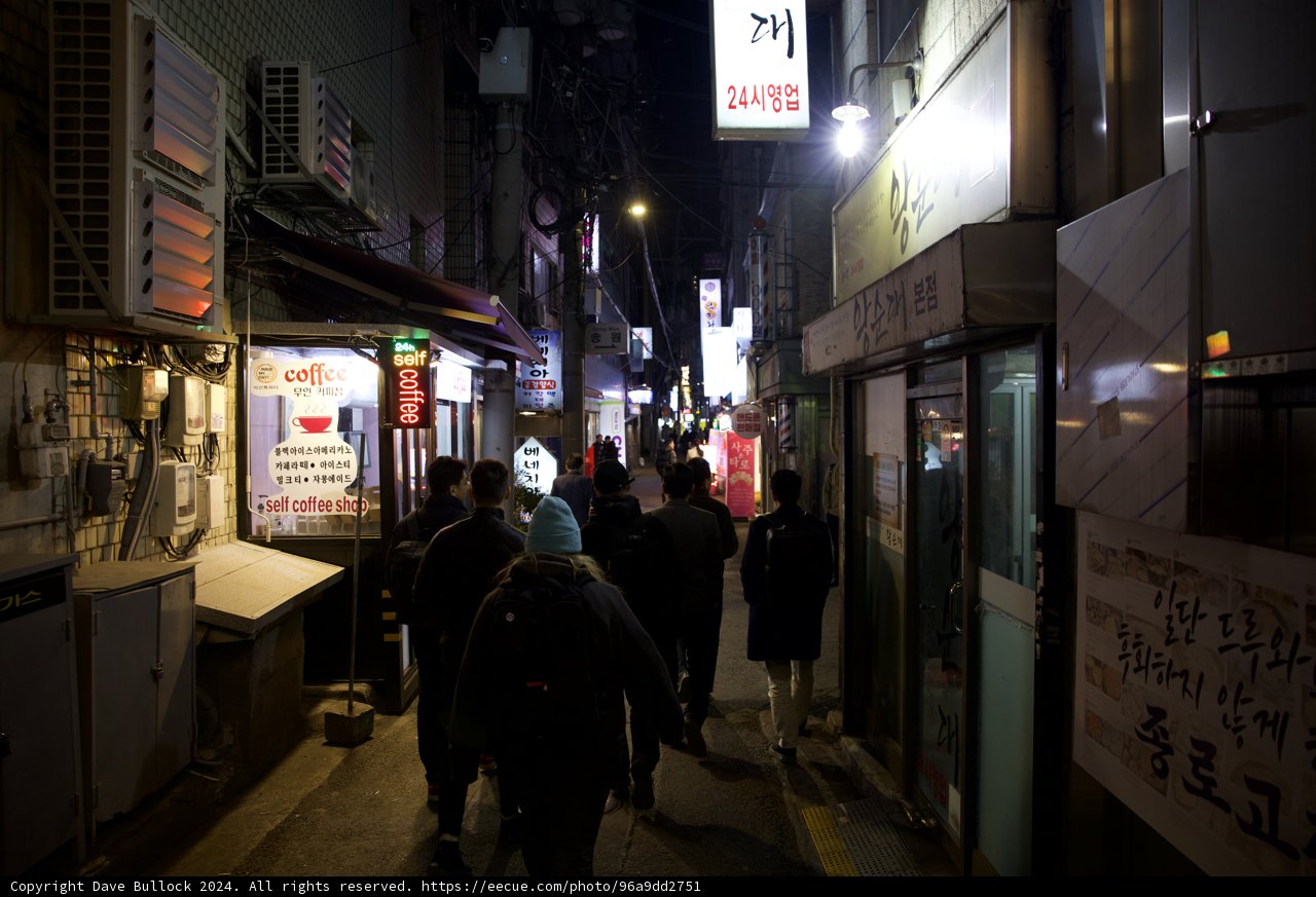 The Alley Wanderers: Night-time in the City