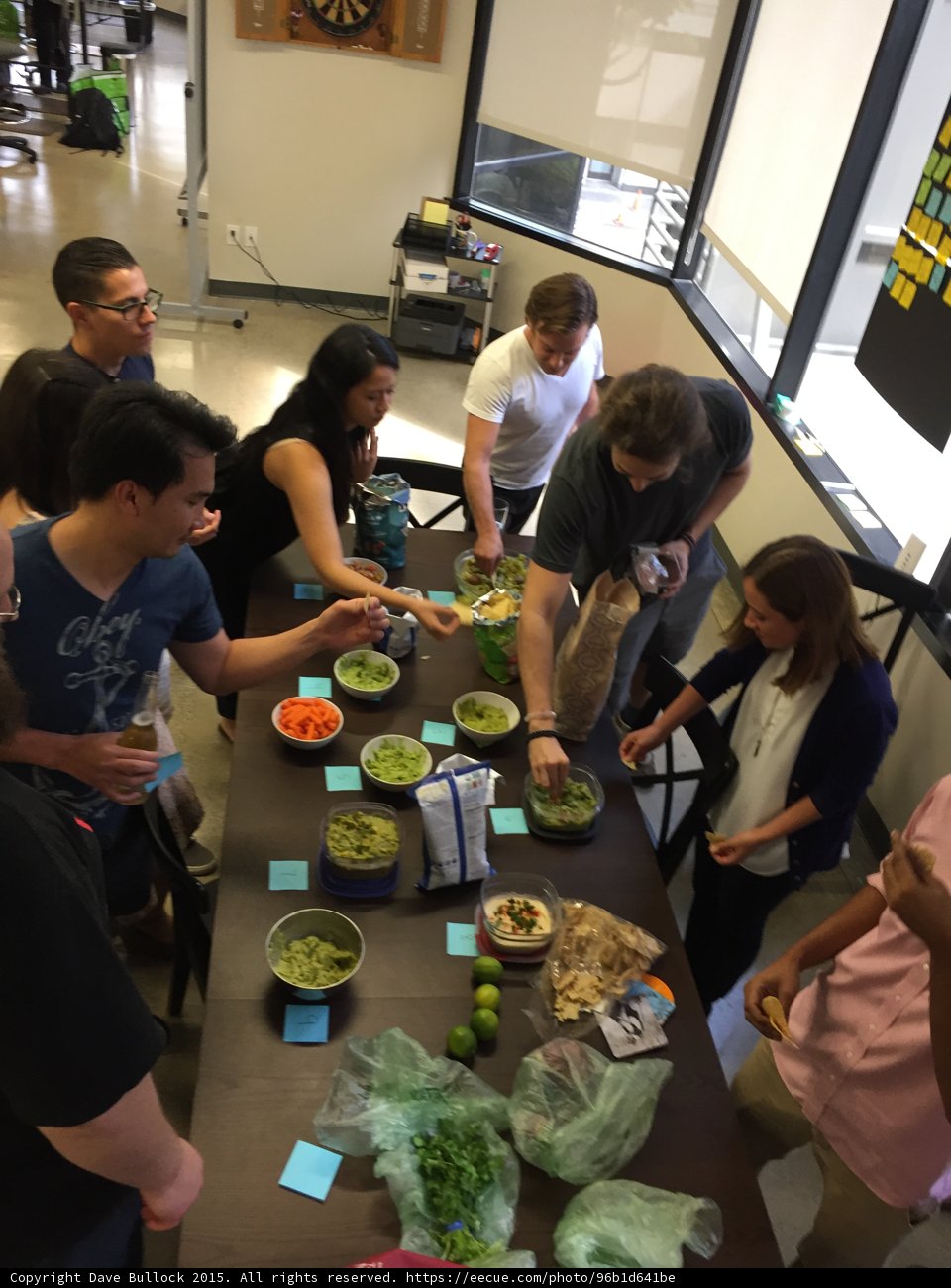 Office Guac-Off Scene