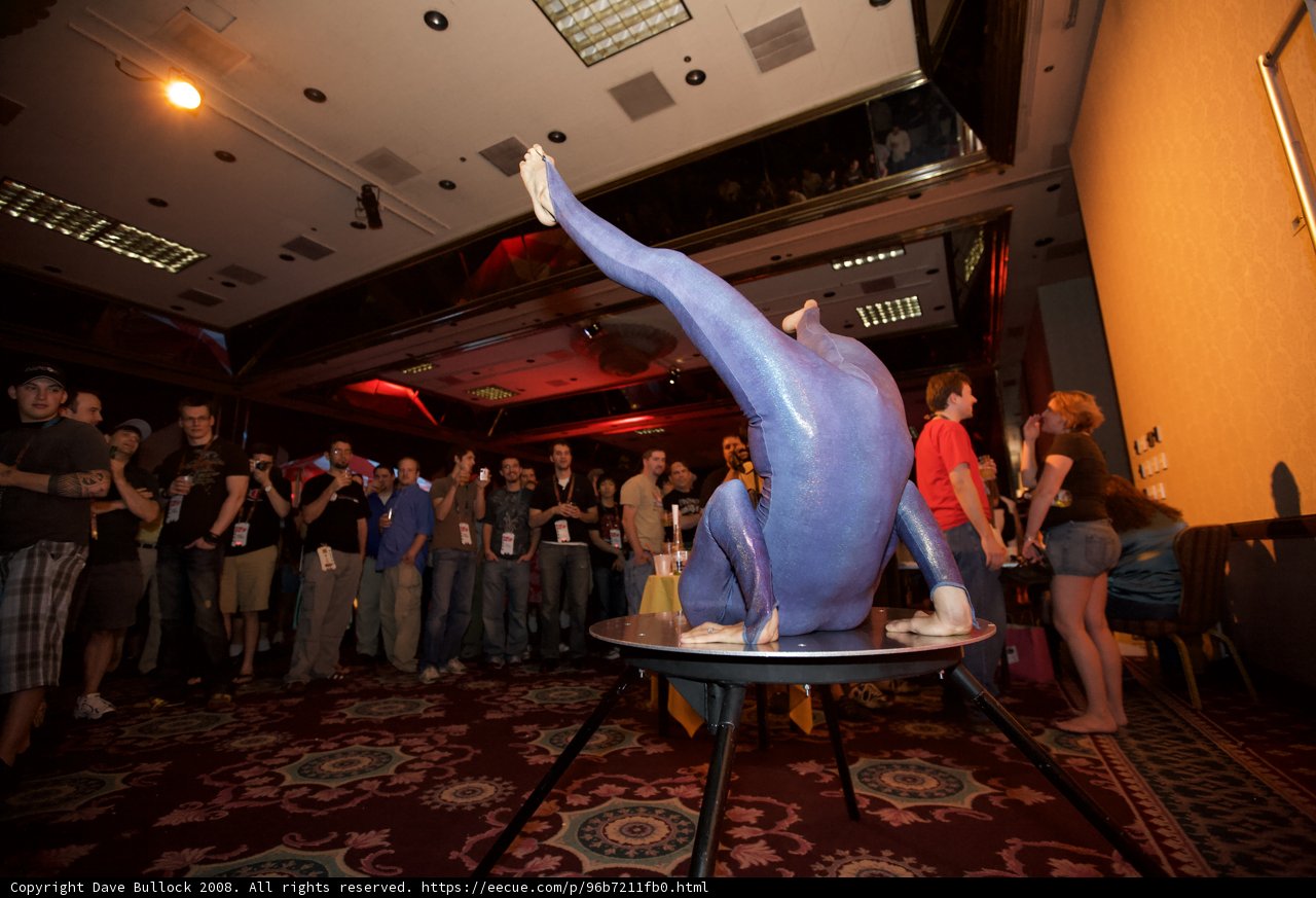Urban Nightlife Sculpture Table Stand