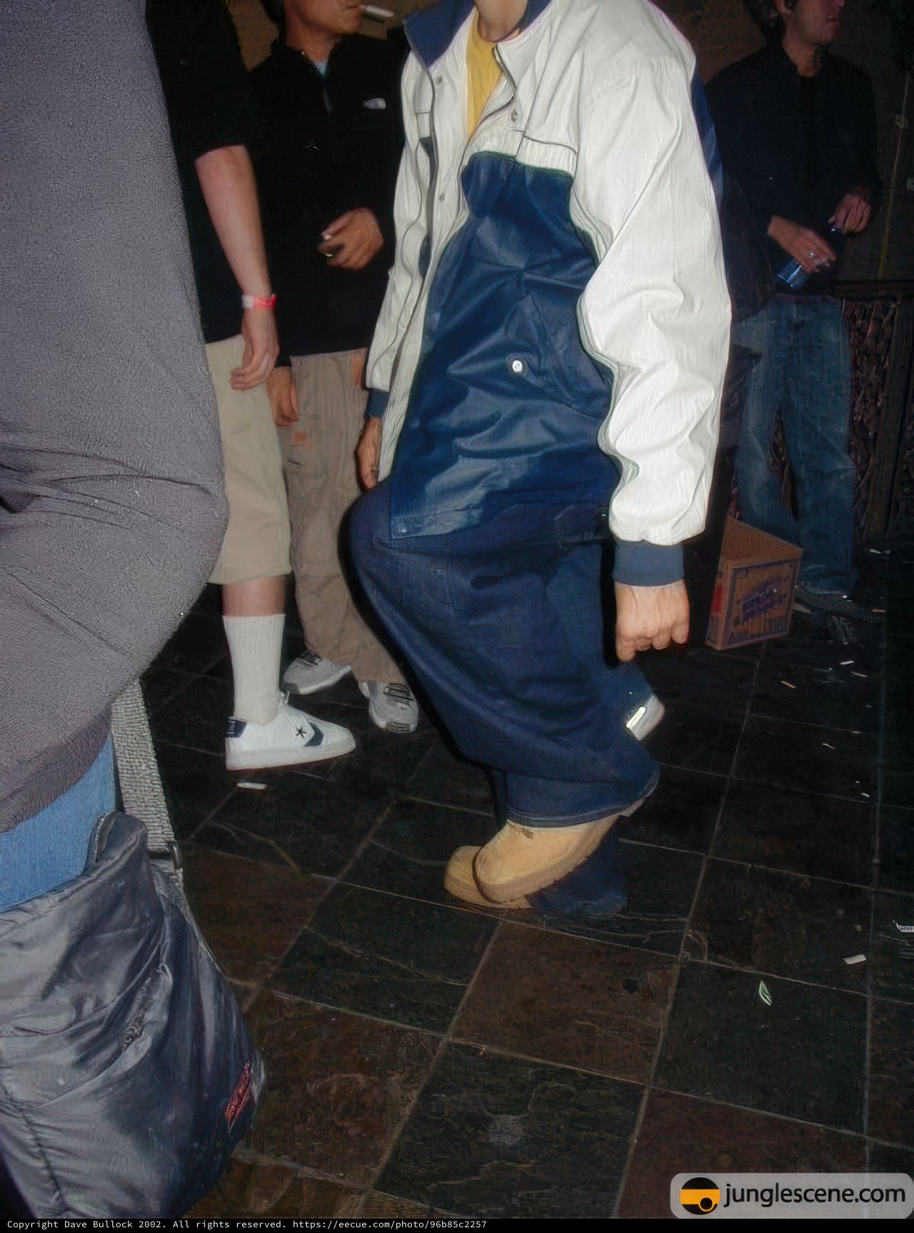 Blue Jacket in the City