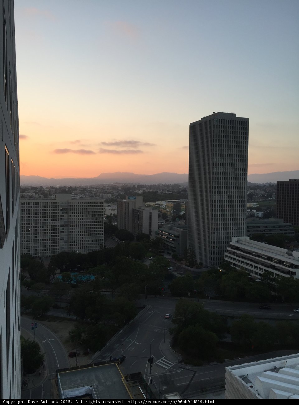 DTLA Evening Sky