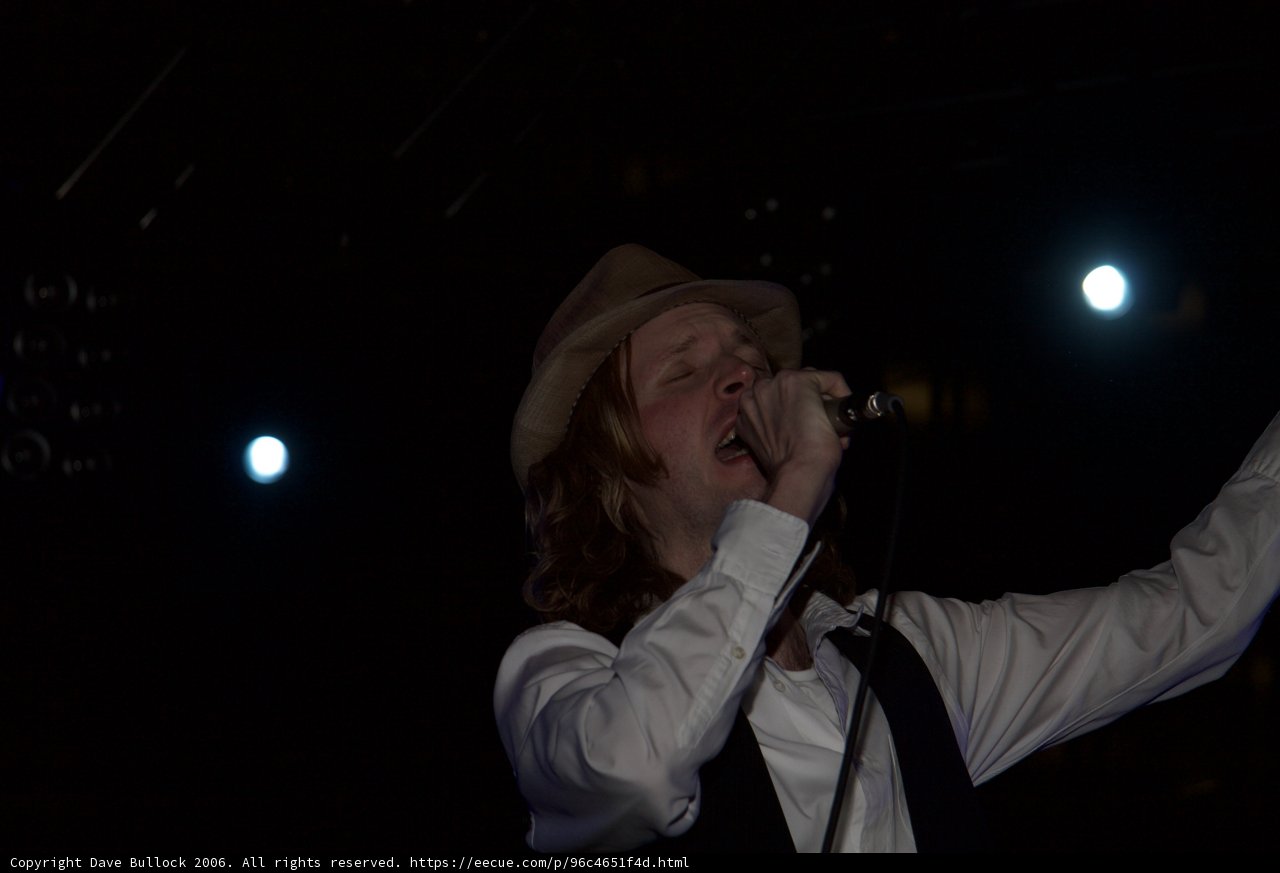 Beck Croons Under the Moonlight