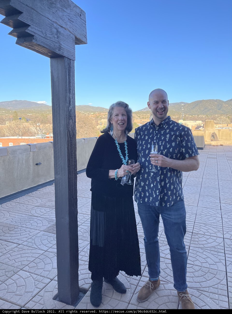 Rooftop Romance in Santa Fe