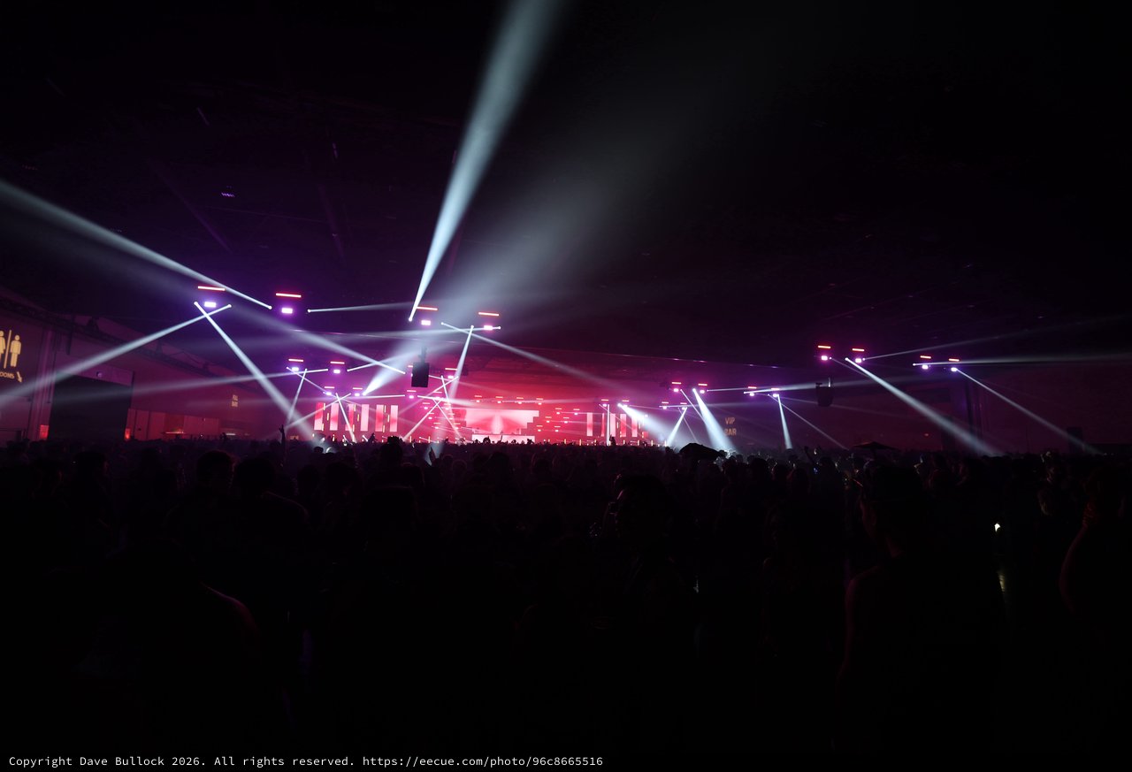 Laser Beams Pierce the Dark at Wobbleland 2026
