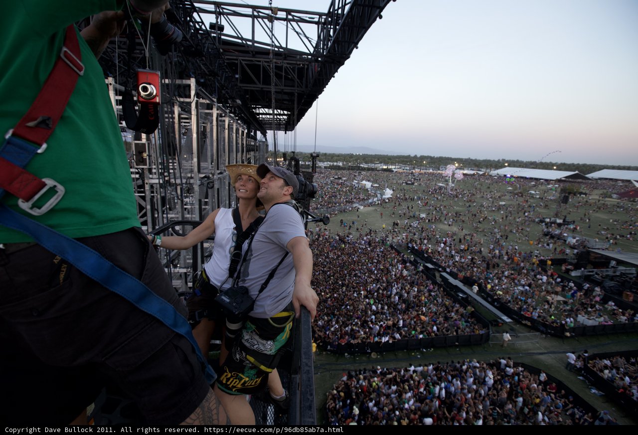 Daredevil performs for Coachella crowd