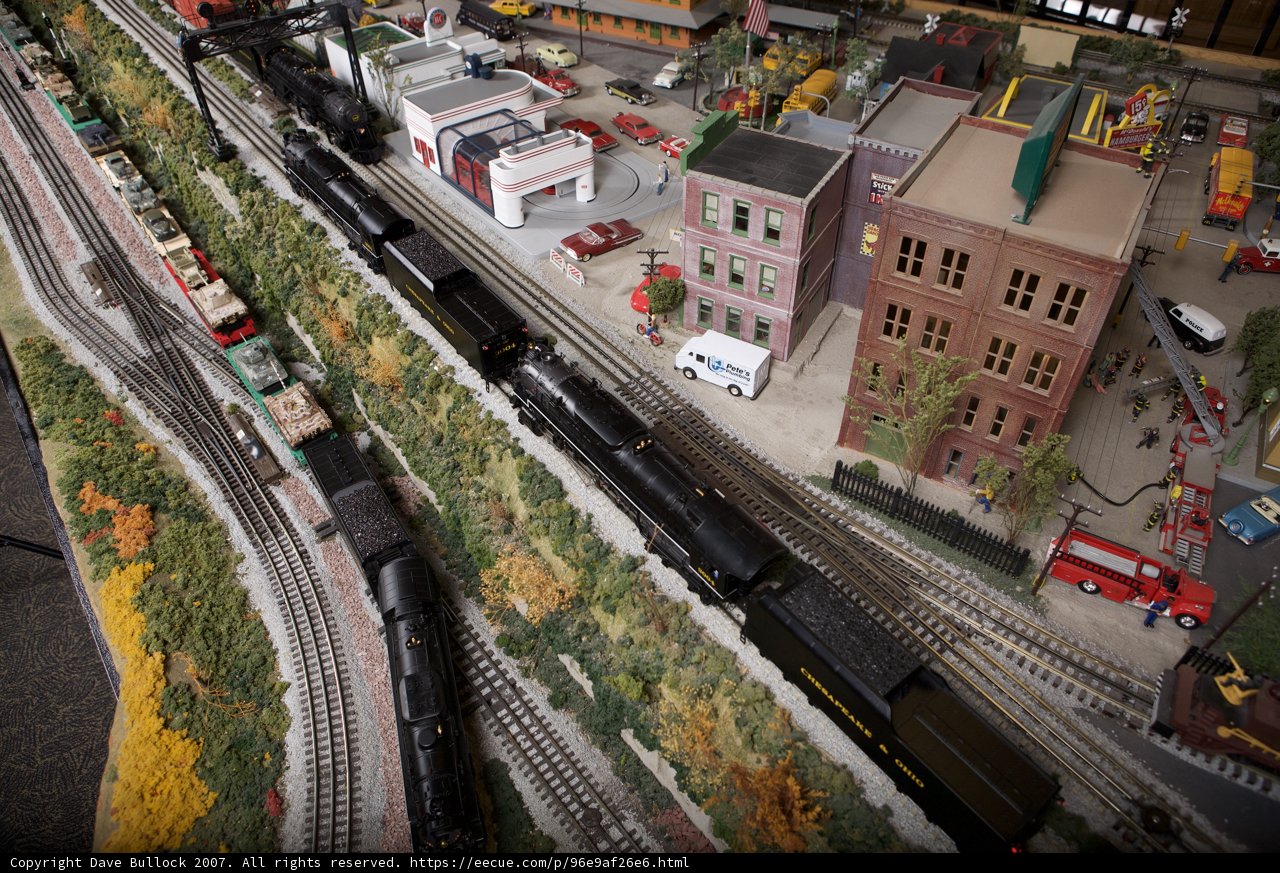Miniature Train Station