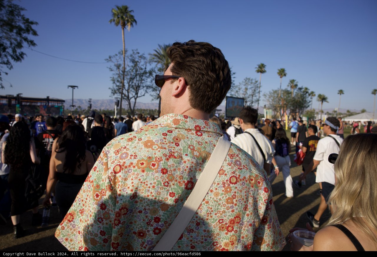 Floral Fashion Amidst Festival Flair