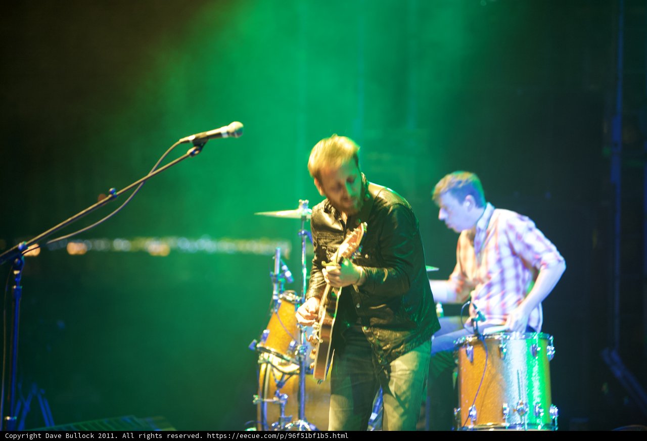 Rocking the Stage: A Guitar and Drum Duo