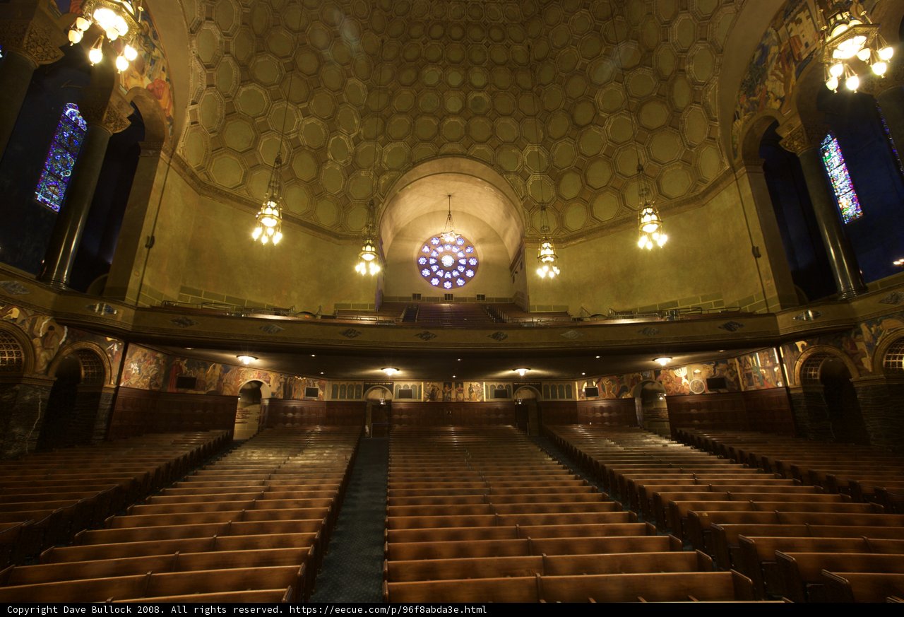 Heavenly Light in a Majestic Church Dome