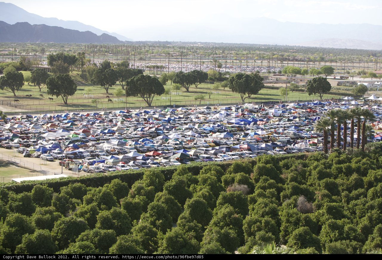 Coachella Weekend 2 Parking Lot