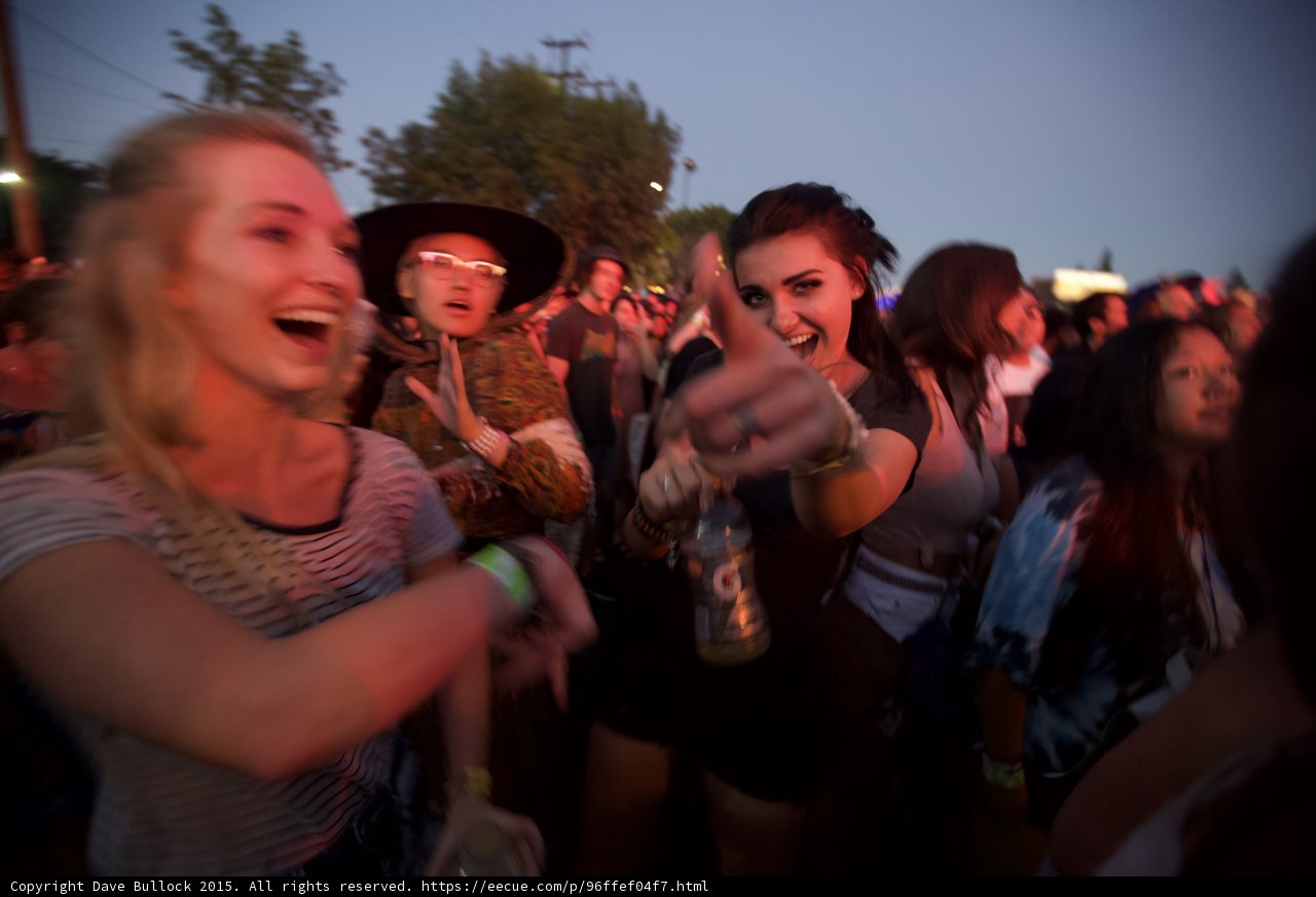 Fan Pointing Camera Smiling