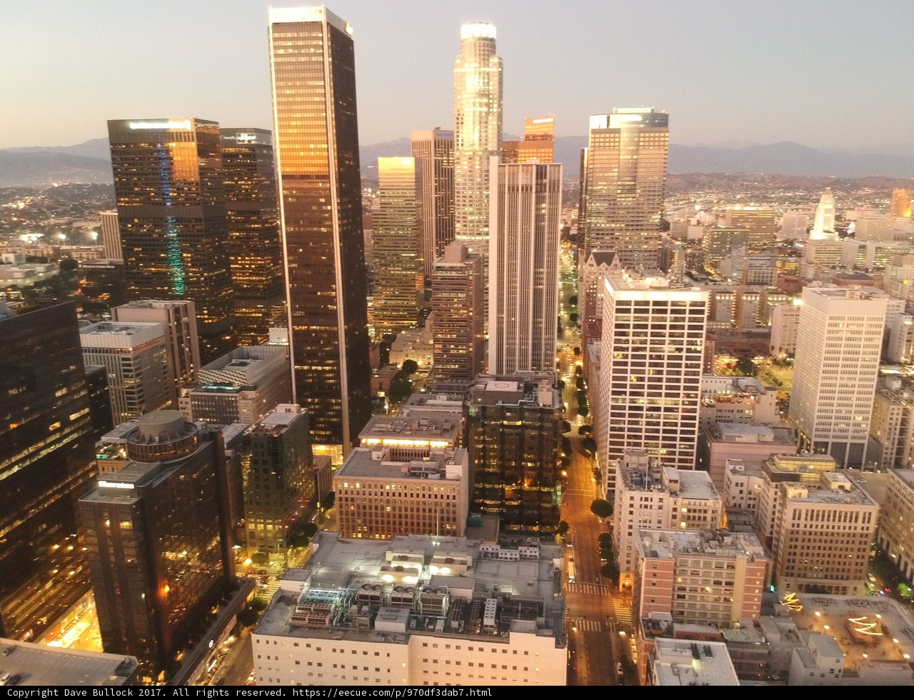 Sky-high View of the Los Angeles Metropolis