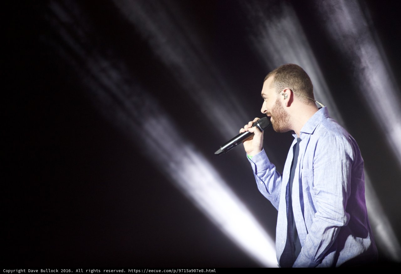 Solo Performance Under Glowing Lights