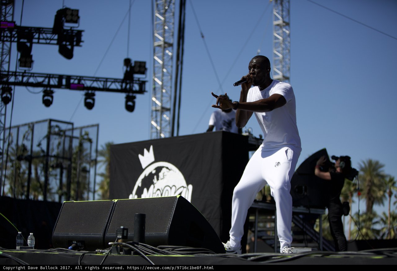 Stormzy Rocks the Stage at Coachella