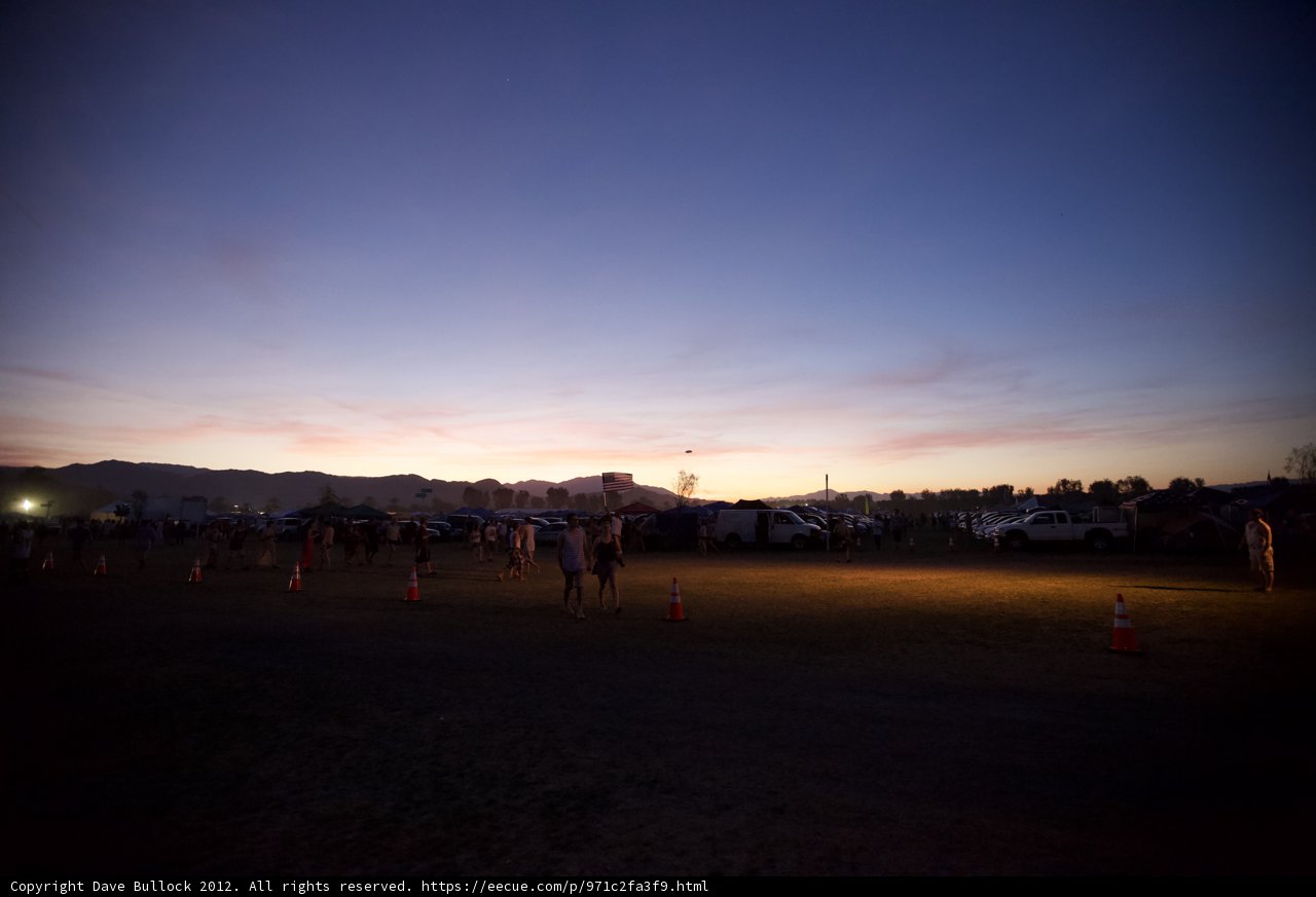 Sunset Extravaganza at Coachella Music Festival