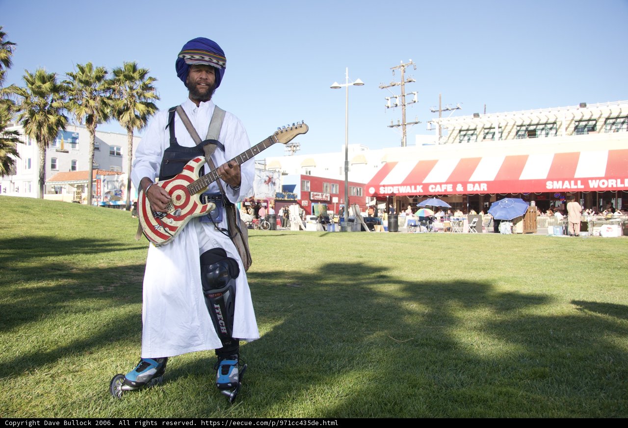 Turbaned Guitarist Rocks the Field