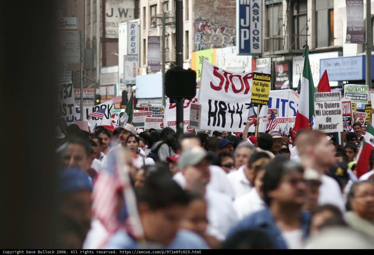 Protesters March Through Urban Metropolis