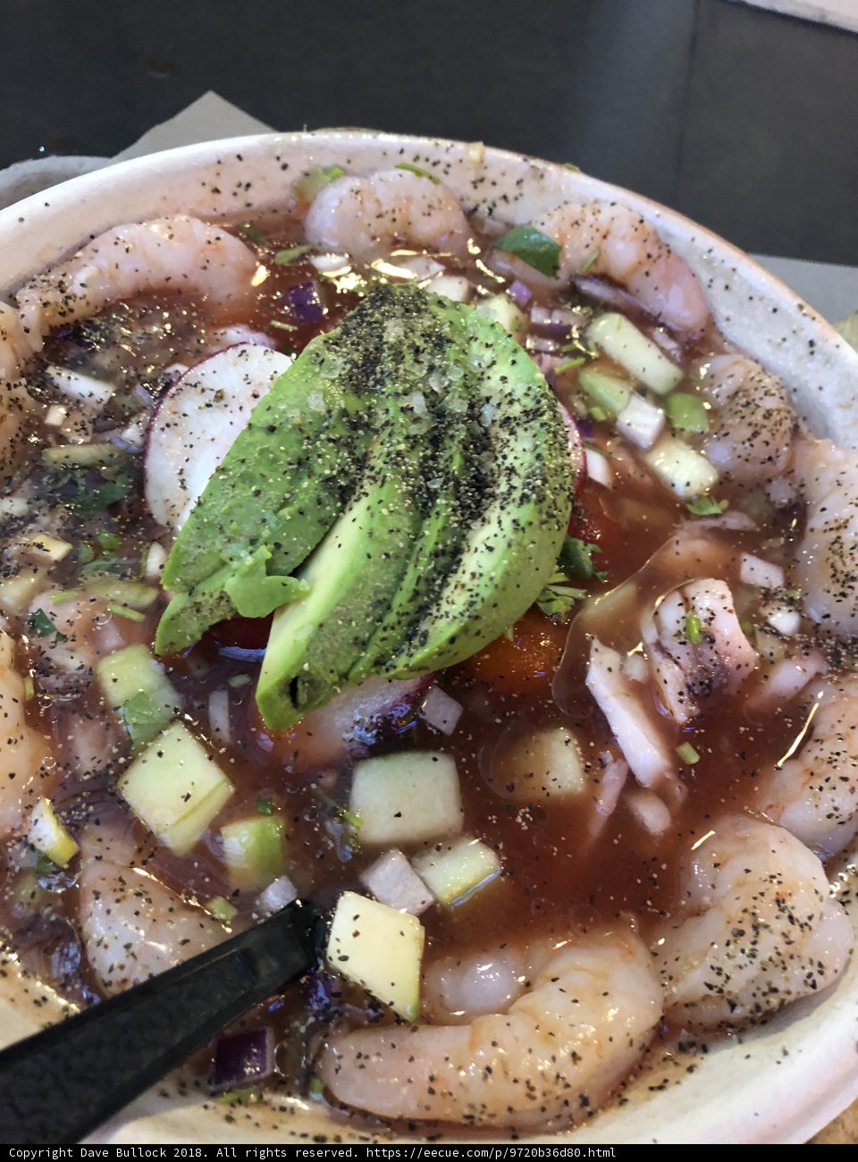 Shrimp and Avocado Soup
