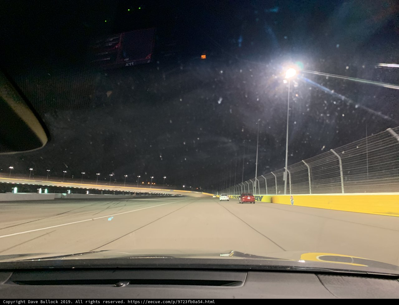 Nighttime Driving on the Las Vegas Freeway