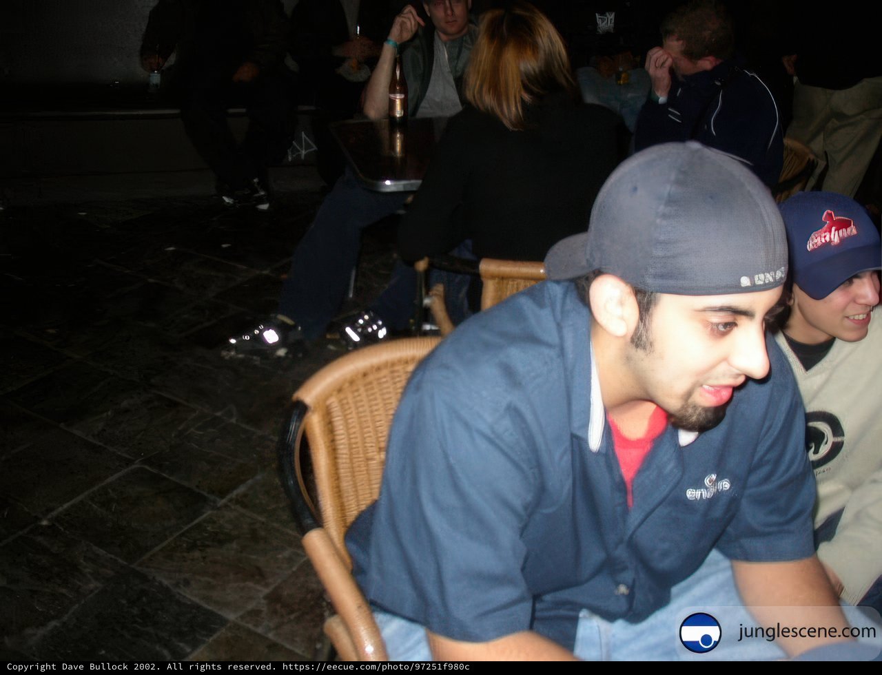 Blue Shirt and Two Hats