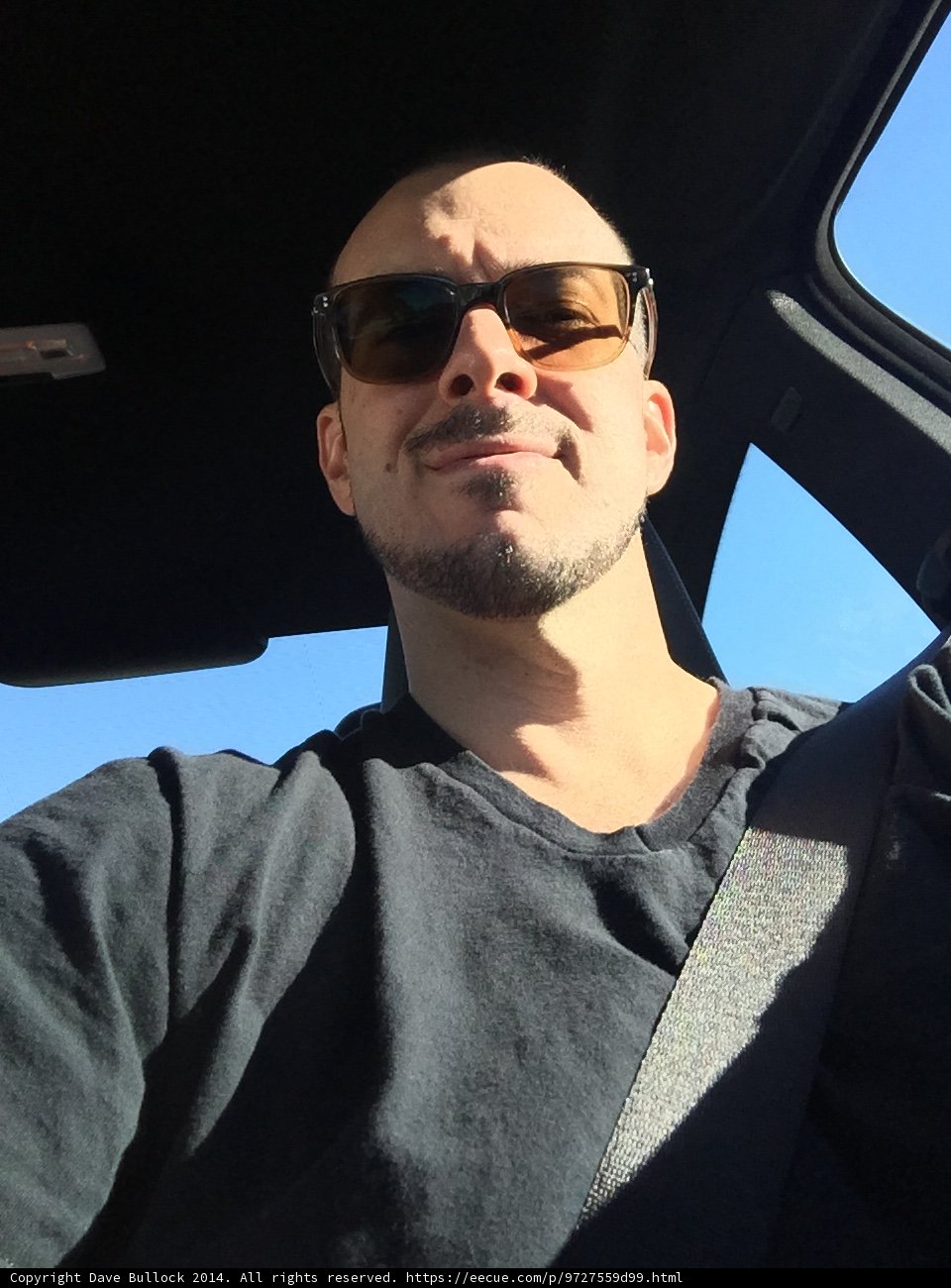 Man in Black: Dave B Takes a Selfie