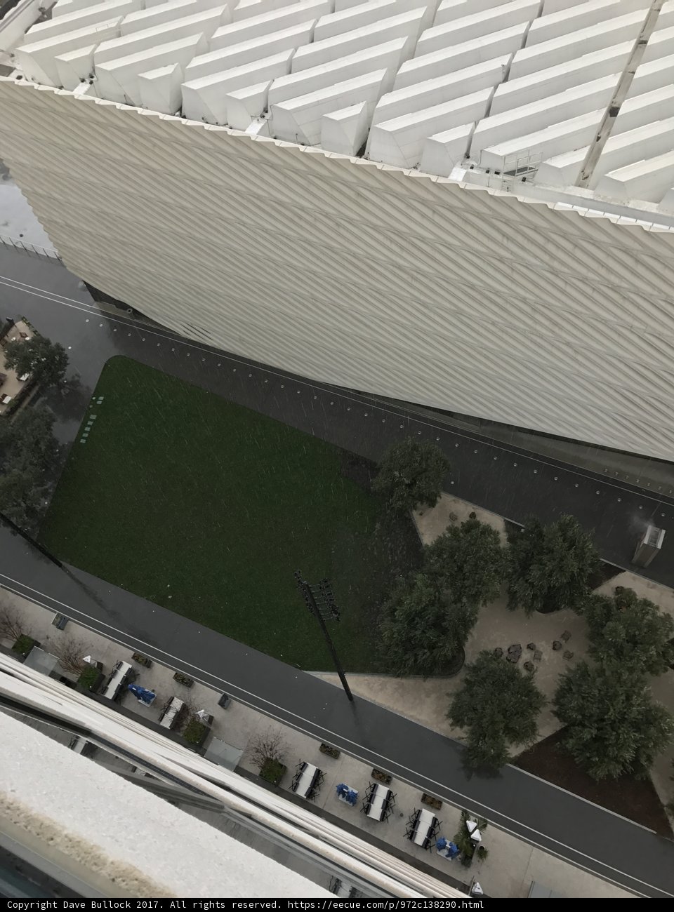 Aerial View of The Broad Office Building