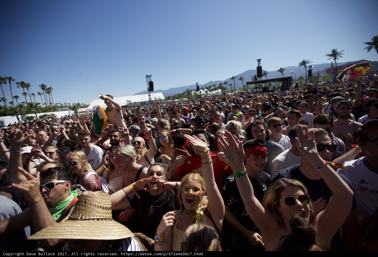 A Sea of People at Coachella