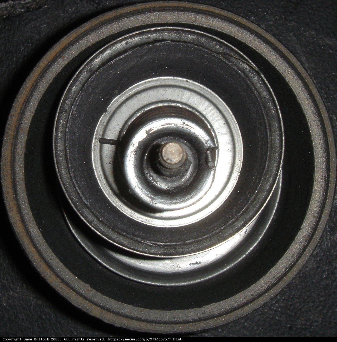 The Metallic Valve beneath the Machine
