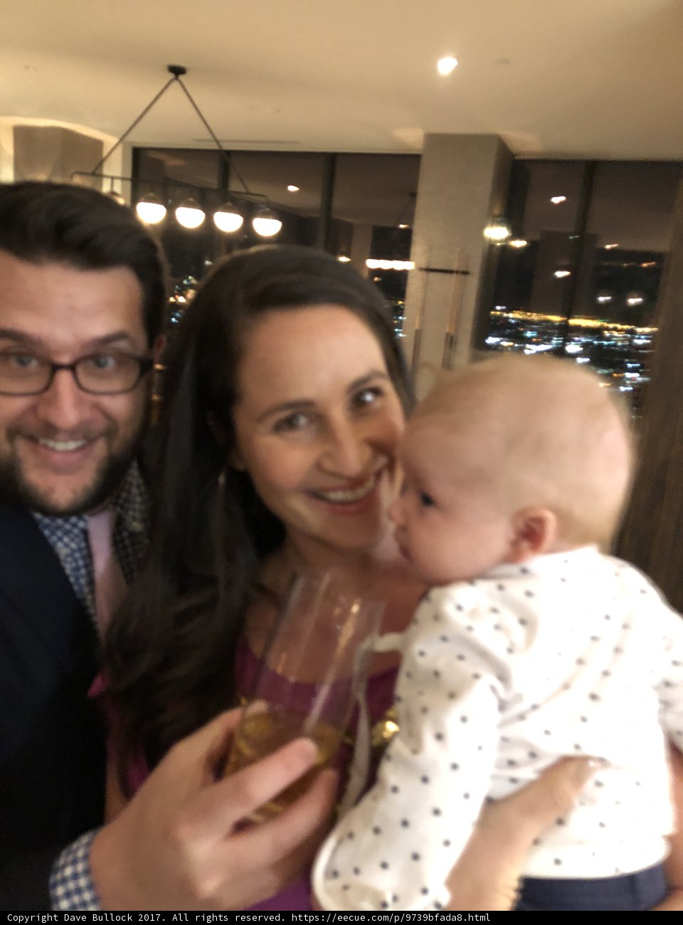 A toast to love and parenthood