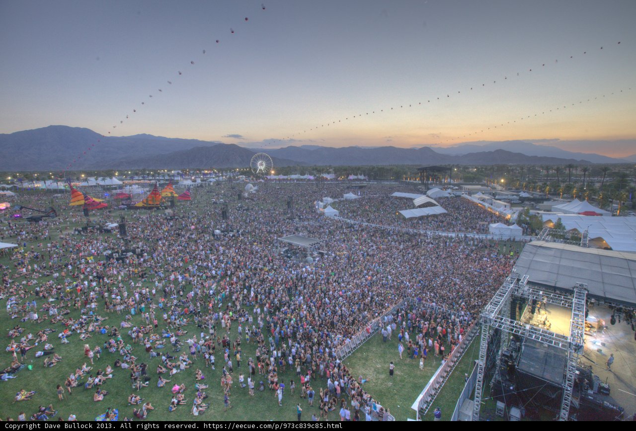 Coachella Music Festival Draws Massive Crowd