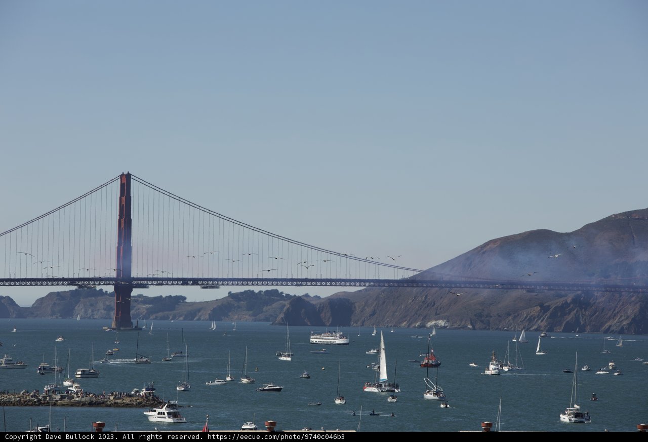 Fleet Week Air Show 2023 - Boats on the Bay