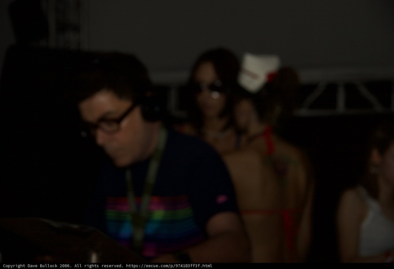 Funky Man at Club