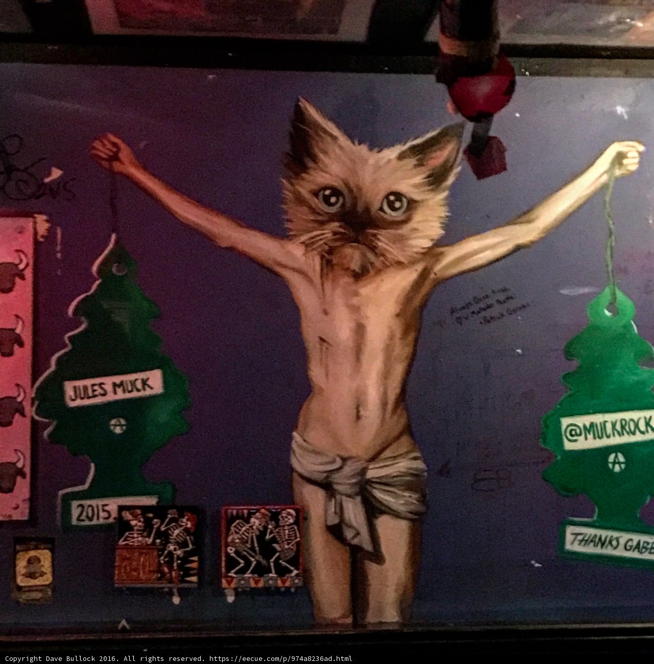 The Cat is Out of the Painting