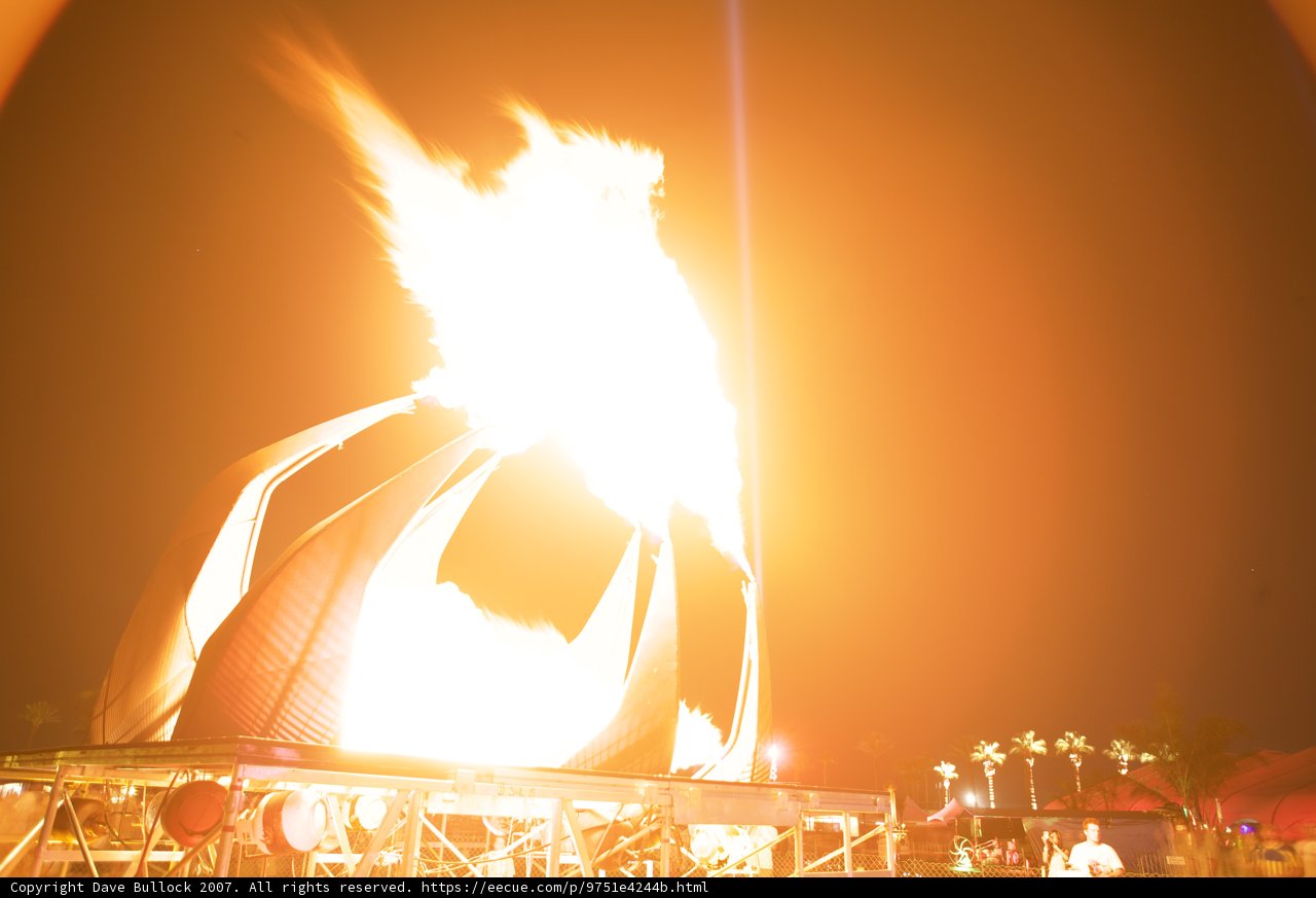 Burning Up the Night Sky