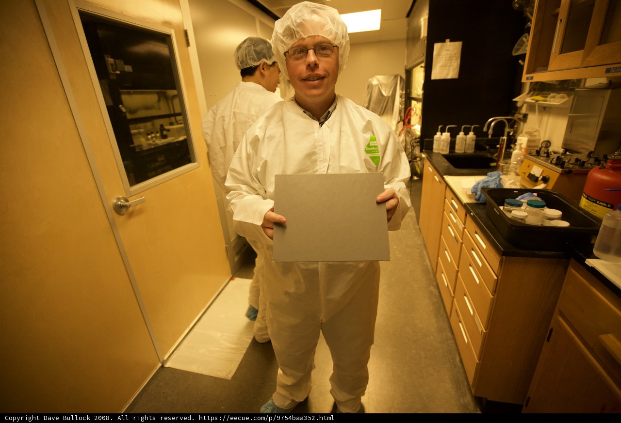 Claus Holm in his lab
