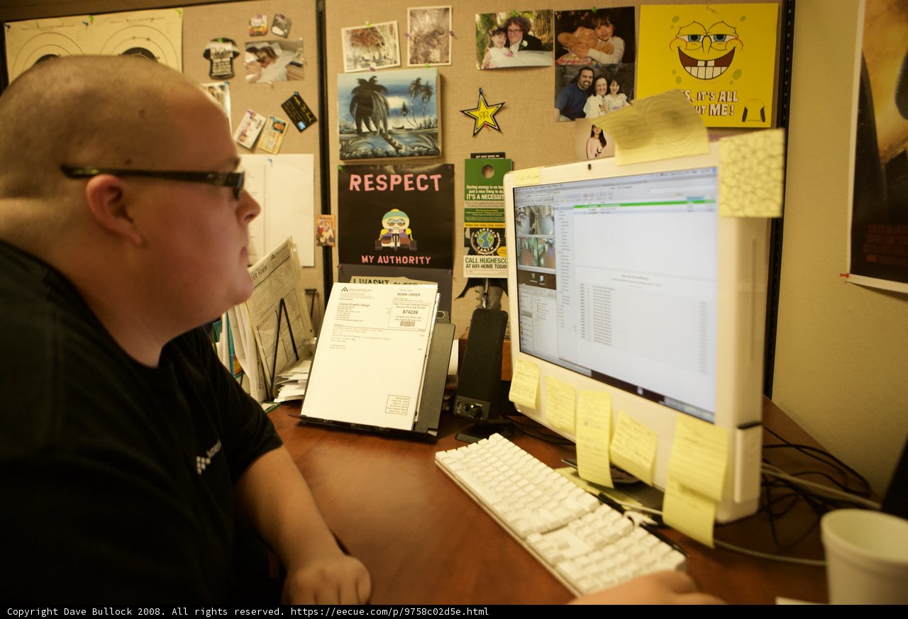 Working Hard at the Desk