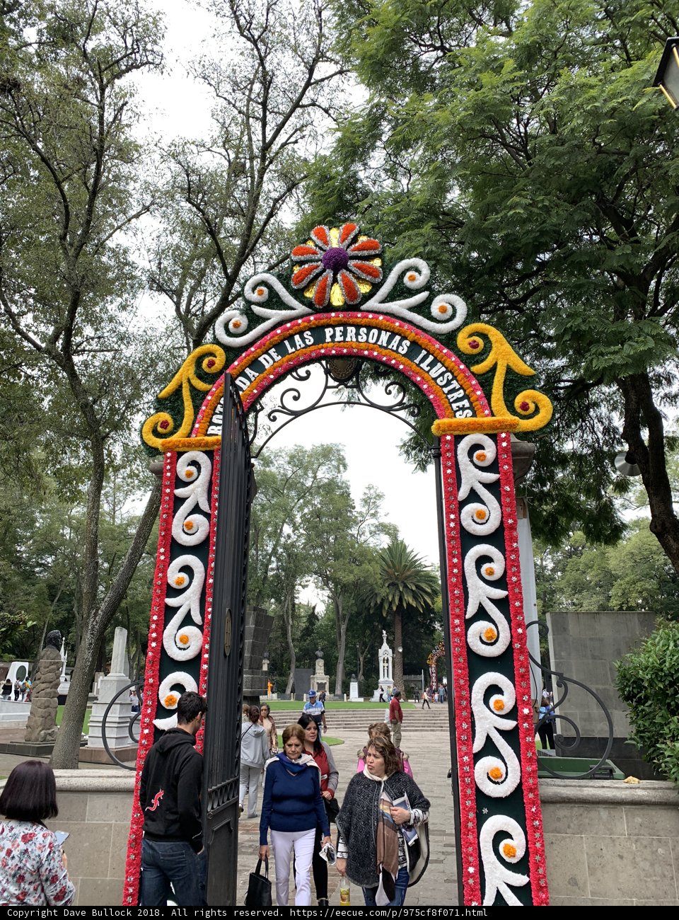 Colorful Arbour in the Garden