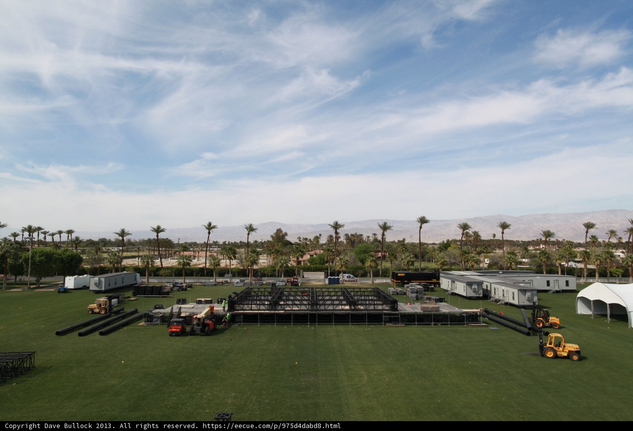 Stage on the Field