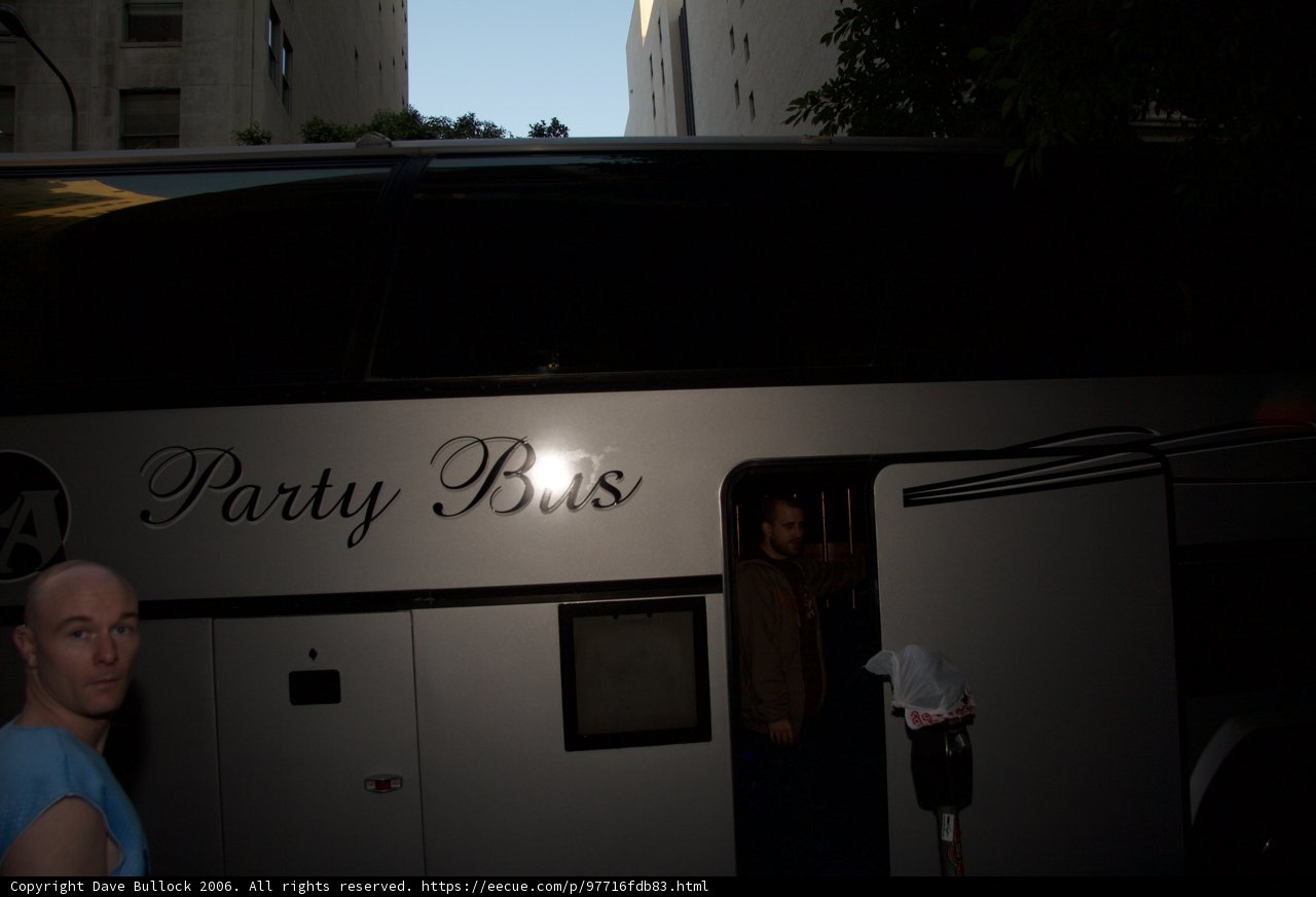 Party Bus Ready for Action