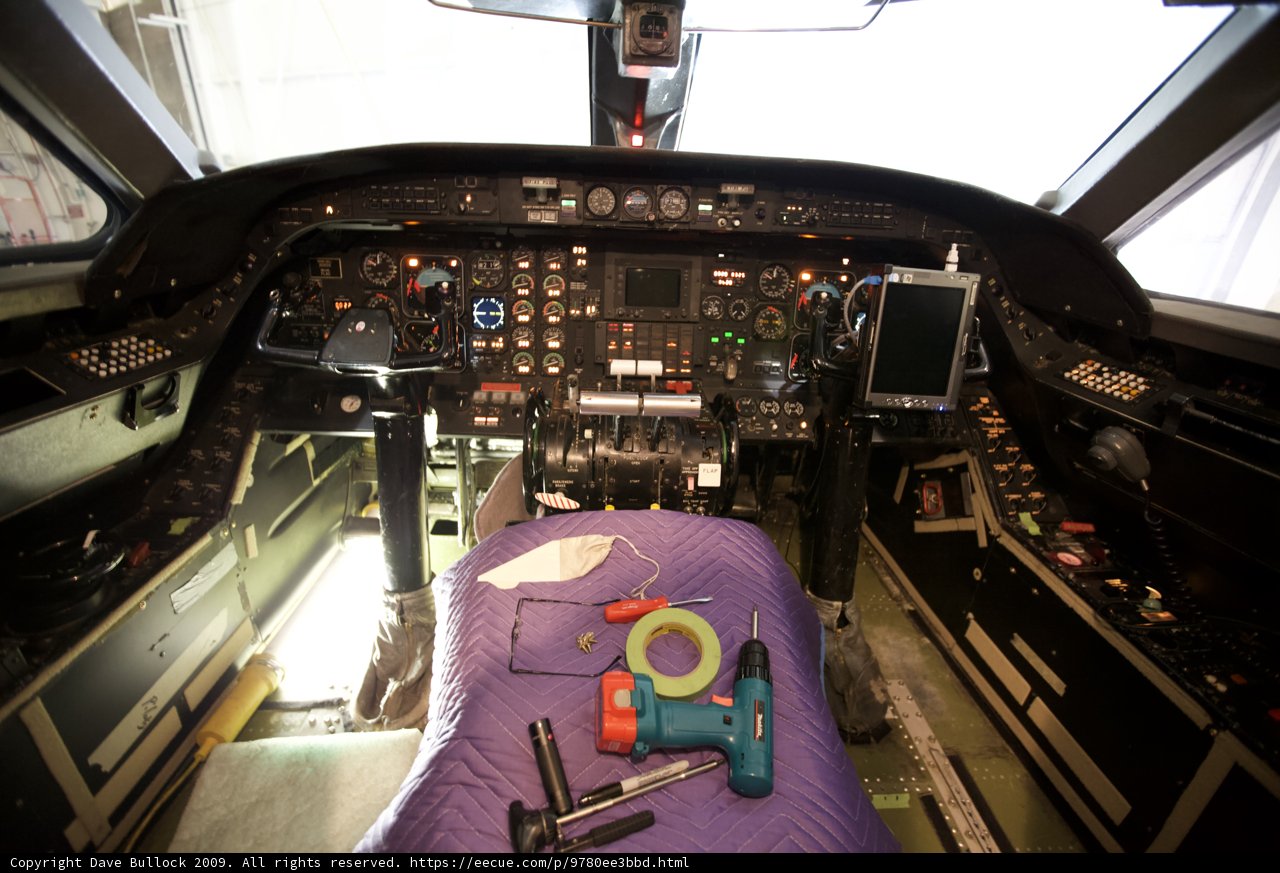 The Cockpit of an Aircraft