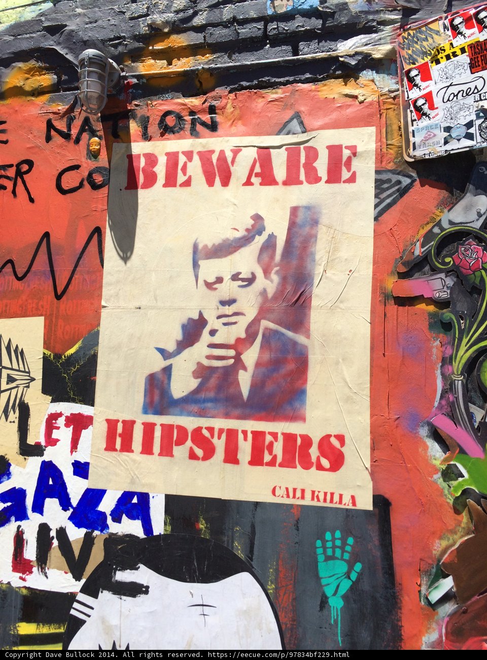 Street Art Collage in Los Angeles