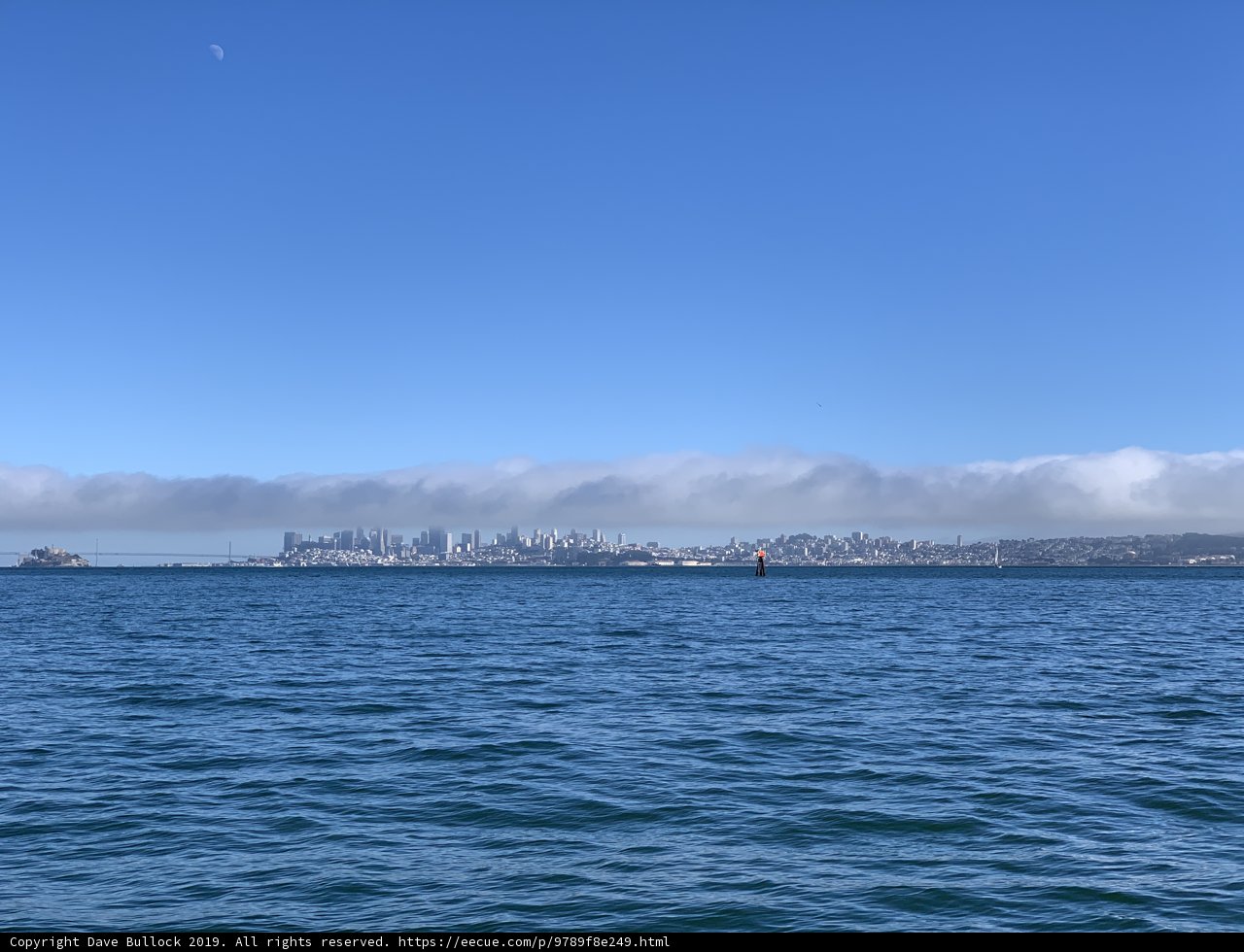 San Francisco Skyline Reflecting on the Water