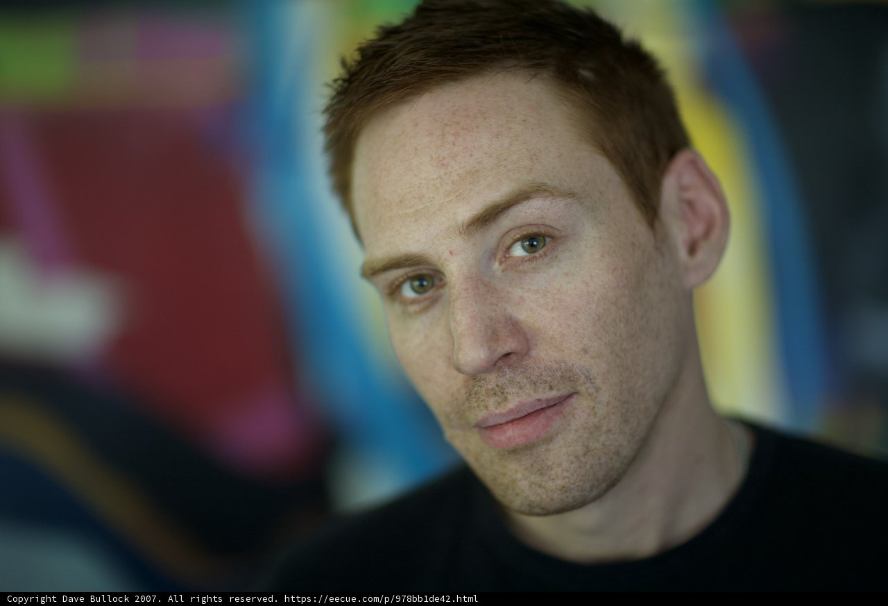 The Portrait of a Freckled Man